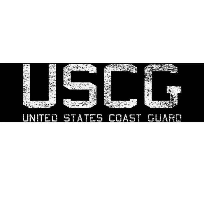 Us Coast Guard Uscg United States Anchor Bumper Sticker