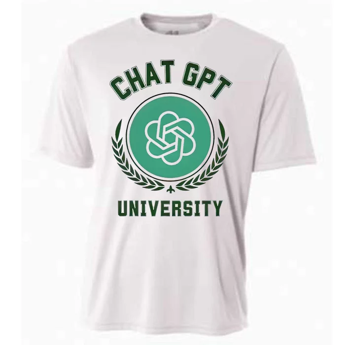 University Chat Gpt Cooling Performance Crew T-Shirt