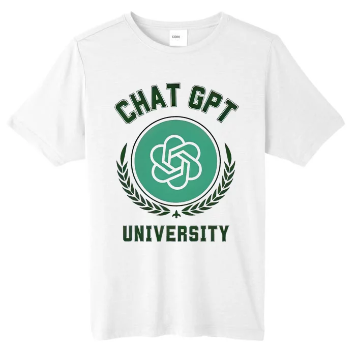 University Chat Gpt ChromaSoft Performance T-Shirt