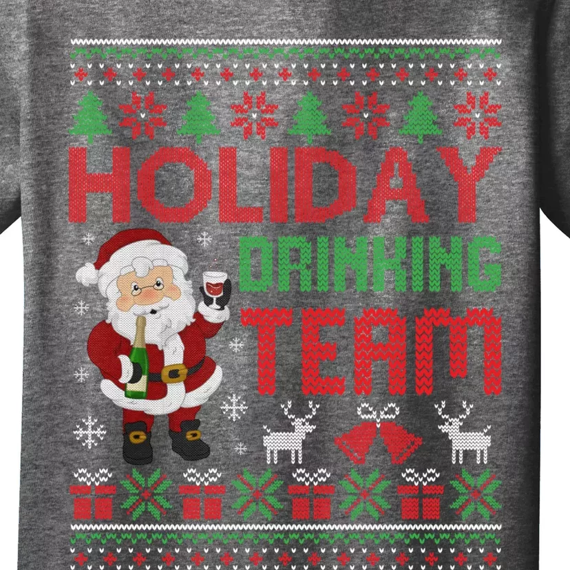 Ugly Christmas Holiday Drinking Team Gift T-Shirt