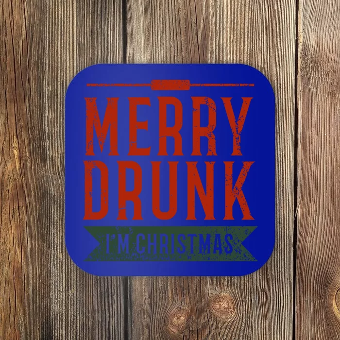 Ugly Christmas Ing Merry Drunk Im Christmas Gift Coaster