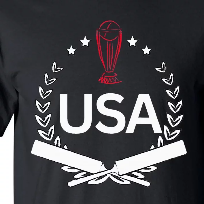 Usa Cricket Jersey 2024 Reveal Style United States Cricket Tall T-Shirt