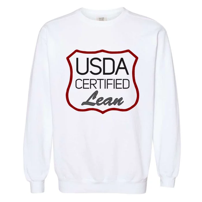 Usda Certified Lean Logo Garment-Dyed Sweatshirt