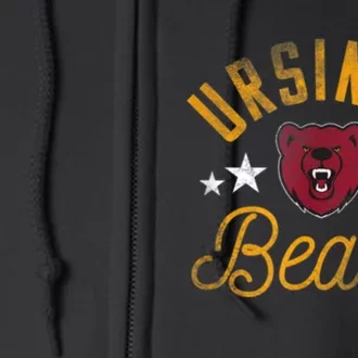 Ursinus College Logo Full Zip Hoodie