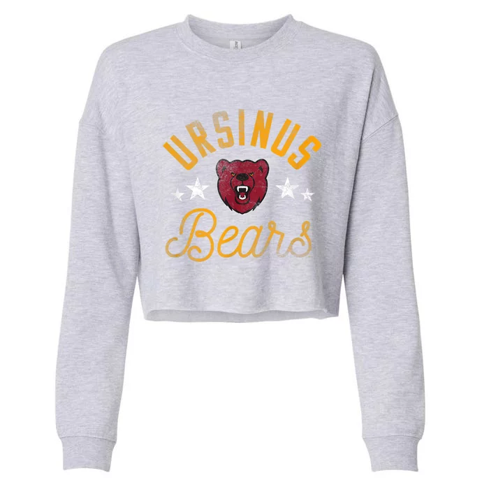 Ursinus College Logo Cropped Pullover Crew