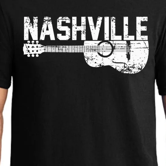 Unique Country Music Lovers Nashville Musician Guitar Cool Pajama Set