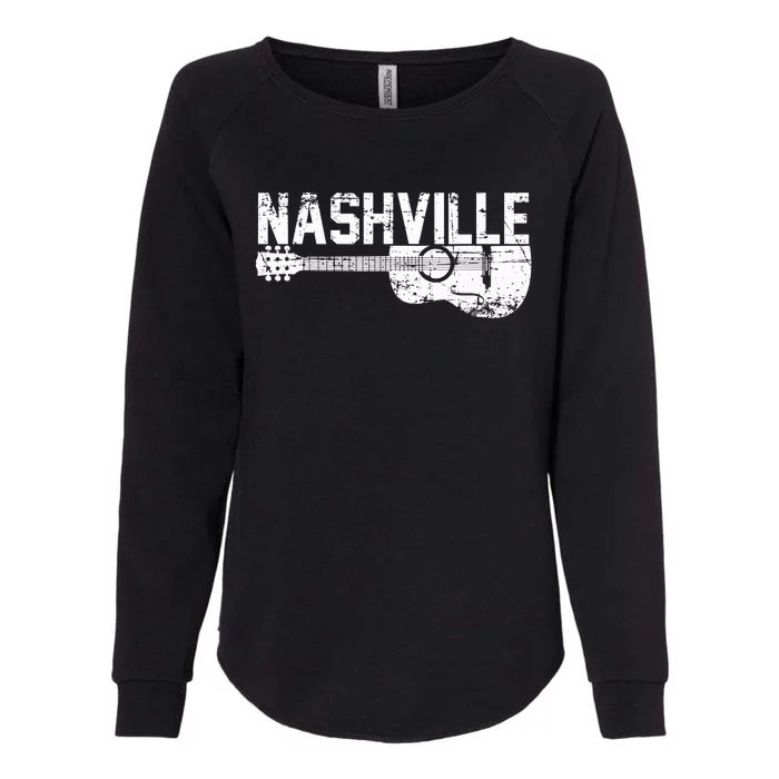 Unique Country Music Lovers Nashville Musician Guitar Cool Womens California Wash Sweatshirt