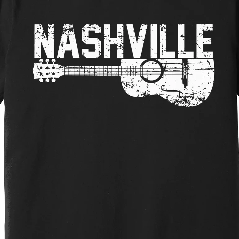 Unique Country Music Lovers Nashville Musician Guitar Cool Premium T-Shirt