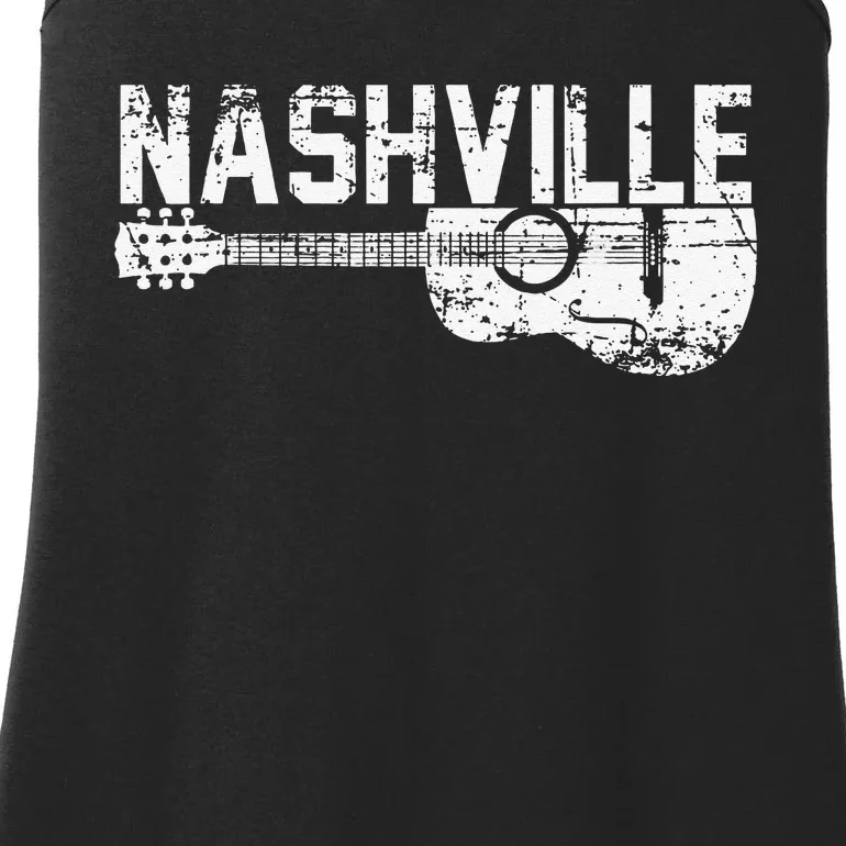 Unique Country Music Lovers Nashville Musician Guitar Cool Ladies Essential Tank