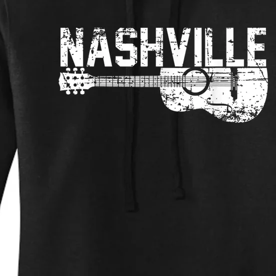 Unique Country Music Lovers Nashville Musician Guitar Cool Women's Pullover Hoodie