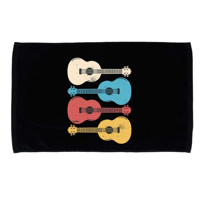 Ukelele Colorful Music Microfiber Hand Towel