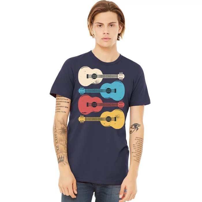 Ukelele Colorful Music Premium T-Shirt