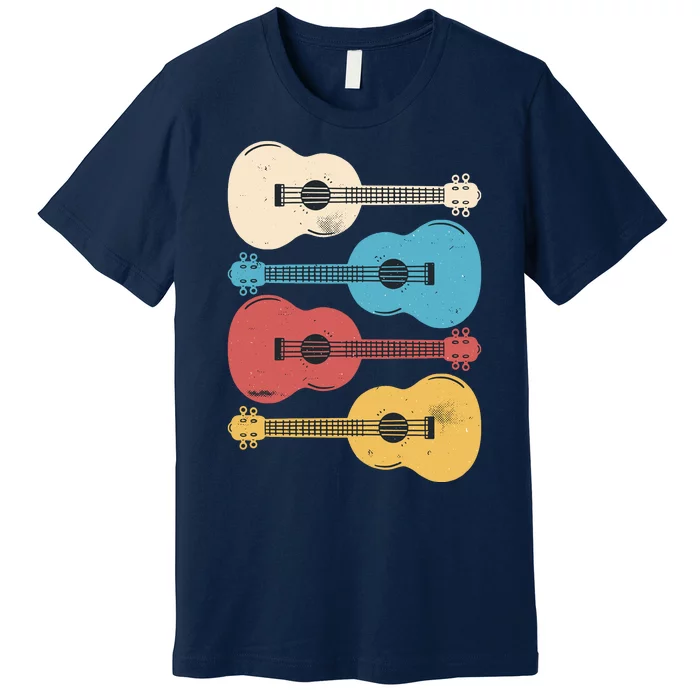 Ukelele Colorful Music Premium T-Shirt