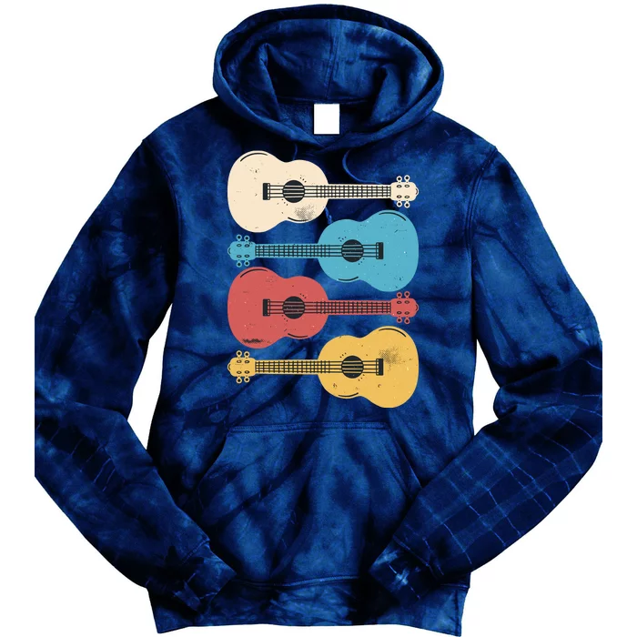 Ukelele Colorful Music Tie Dye Hoodie