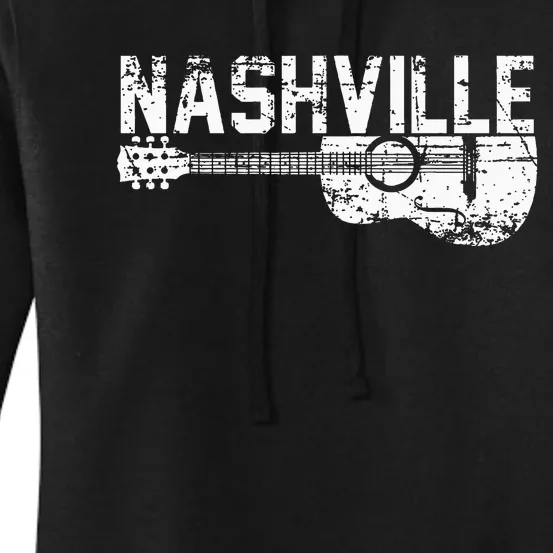 Unique Country Music Lovers Nashville Musician Guitar Cool Women's Pullover Hoodie