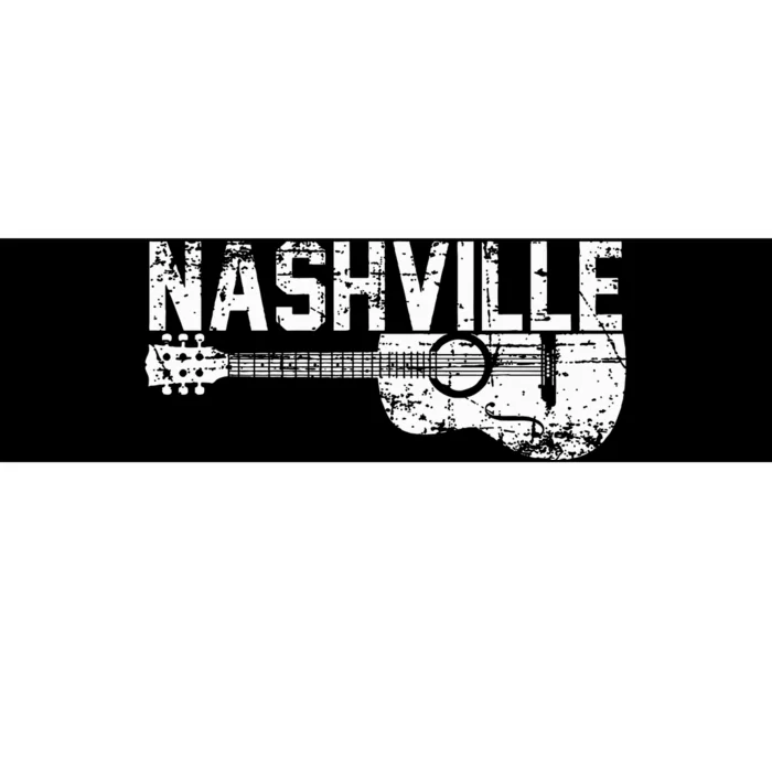 Unique Country Music Lovers Nashville Bumper Sticker