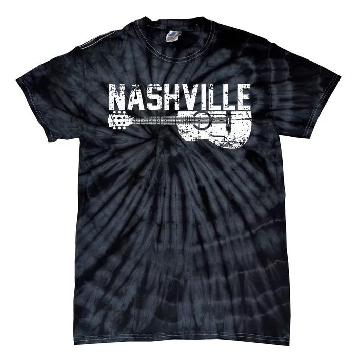 Unique Country Music Lovers Nashville Tie-Dye T-Shirt