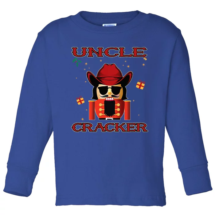 Uncle Cracker Nutcracker Cowboy Country Music Toddler Long Sleeve Shirt