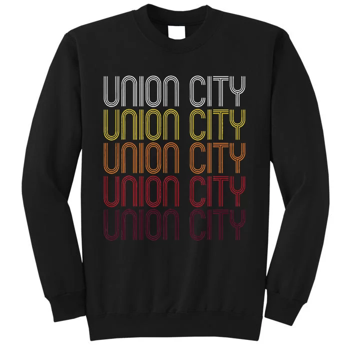 Union City Nj Vintage Style New Jersey Sweatshirt