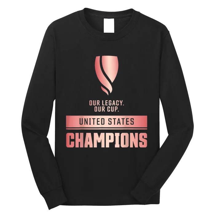 Usa Champions Of The Goldcup W Long Sleeve Shirt