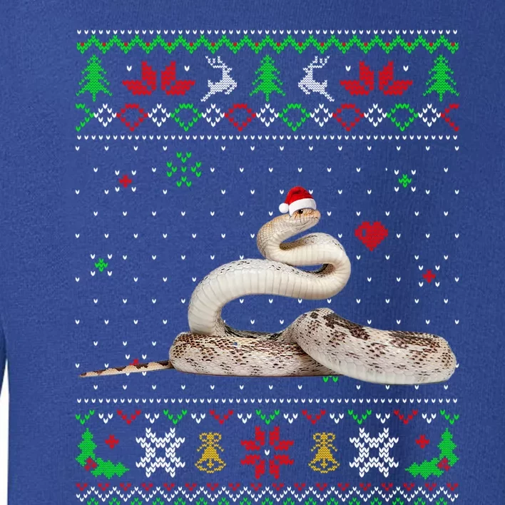 Ugly Christmas Pajama Sweater Snake Animals Lover Funny Gift Toddler Sweatshirt