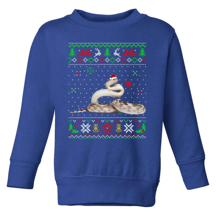 Ugly Christmas Pajama Sweater Snake Animals Lover Funny Gift Toddler Sweatshirt