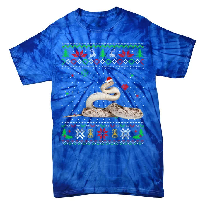 Ugly Christmas Pajama Sweater Snake Animals Lover Funny Gift Tie-Dye T-Shirt