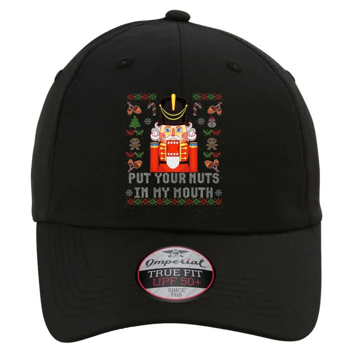 Ugly Christmas Put Your Nuts In My Mouth Nutcracker The Original Performance Cap