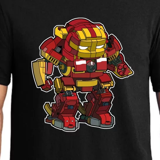 Unique Character Robot Mecha Pajama Set