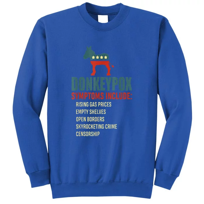 Unny Conservative Republican Anti Biden Donkeypox Sweatshirt