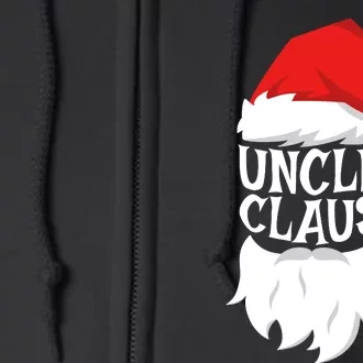 Uncle Claus Santa Christmas Full Zip Hoodie