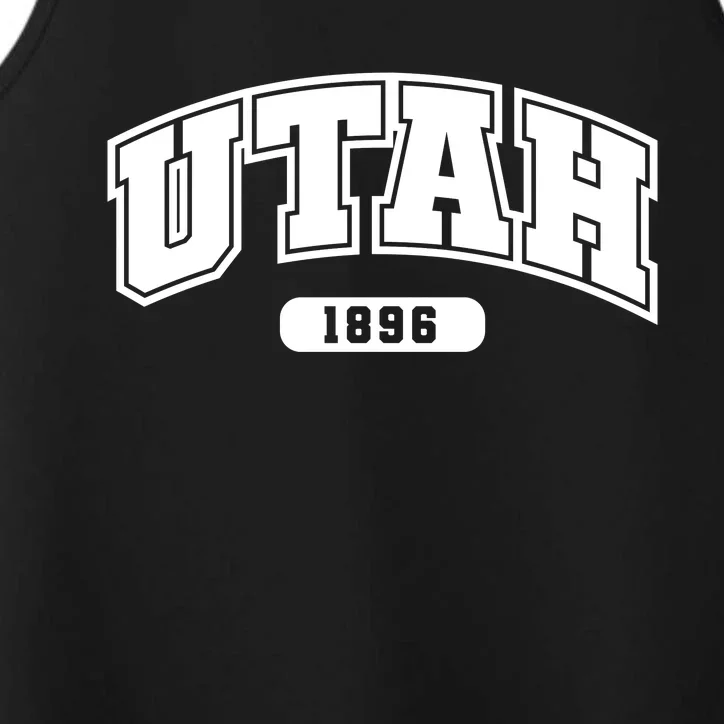 Utah Collegiate Style 1896 Performance Tank