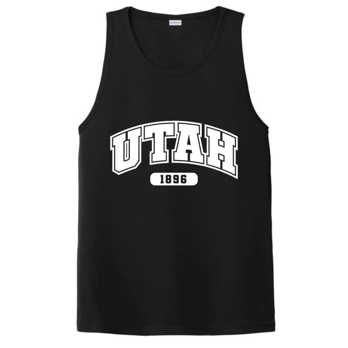 Utah Collegiate Style 1896 Performance Tank