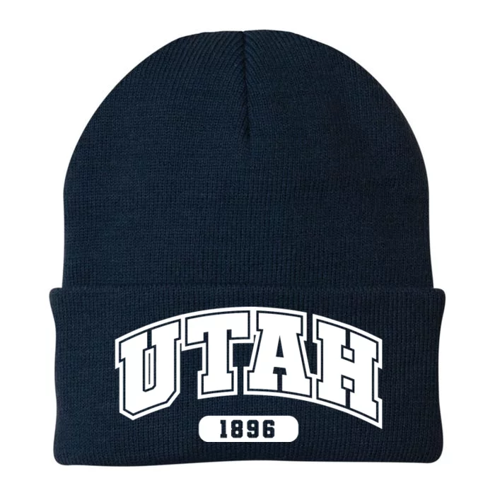 Utah Collegiate Style 1896 Knit Cap Winter Beanie