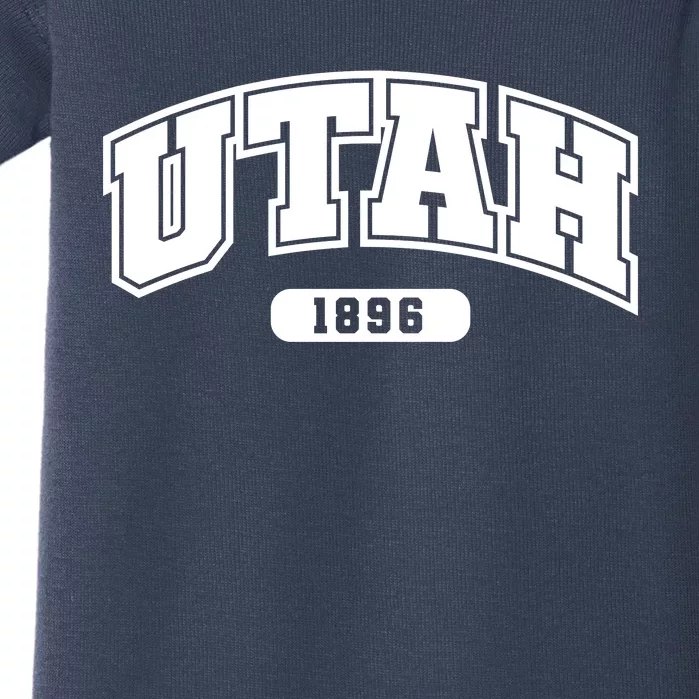 Utah Collegiate Style 1896 Baby Bodysuit