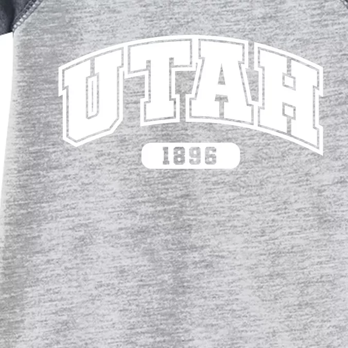 Utah Collegiate Style 1896 Infant Baby Jersey Bodysuit