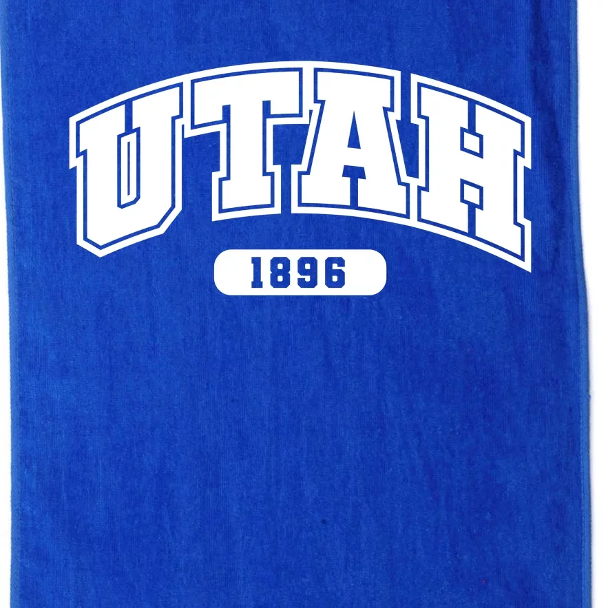 Utah Collegiate Style 1896 Platinum Collection Golf Towel