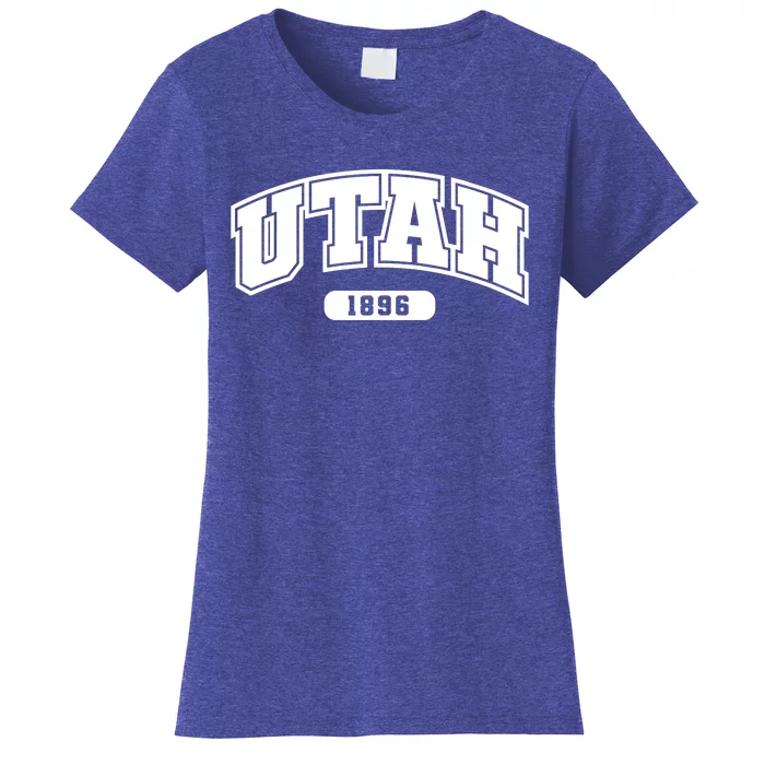 Utah Collegiate Style 1896 Women's T-Shirt