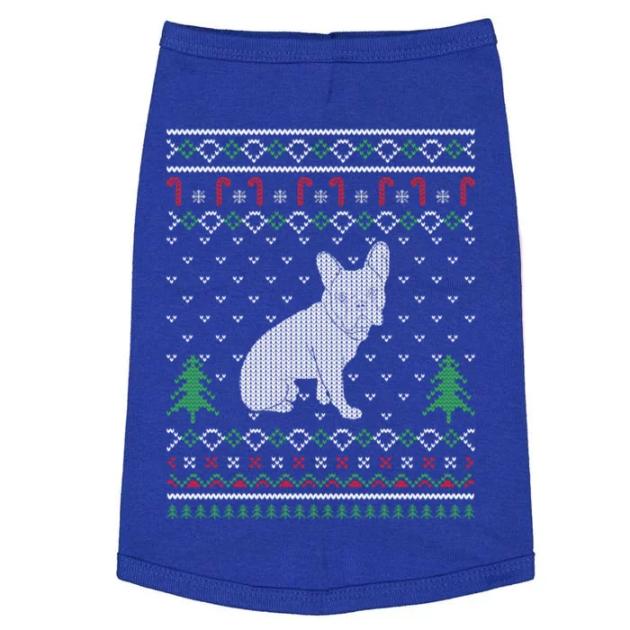 Ugly Christmas Sweater Party French Bulldog Lover Xmas Gift Doggie Tank