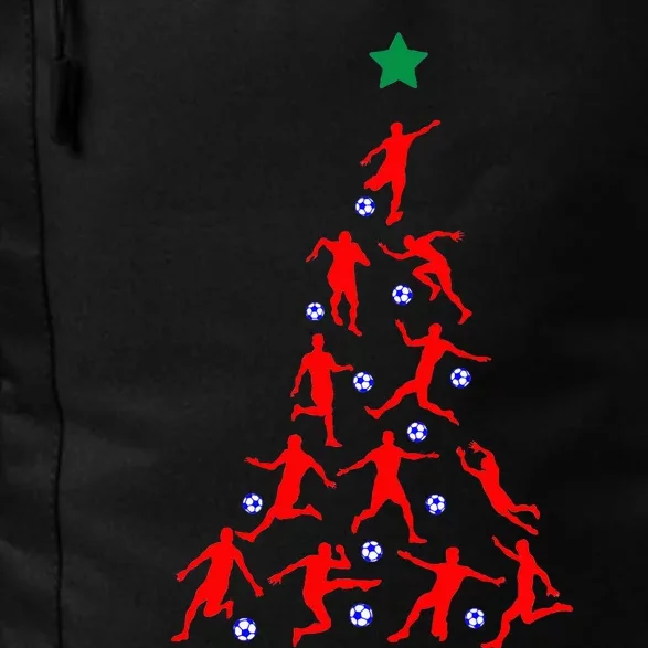 USA Christmas Soccer Jersey Xmas Tree Daily Commute Backpack