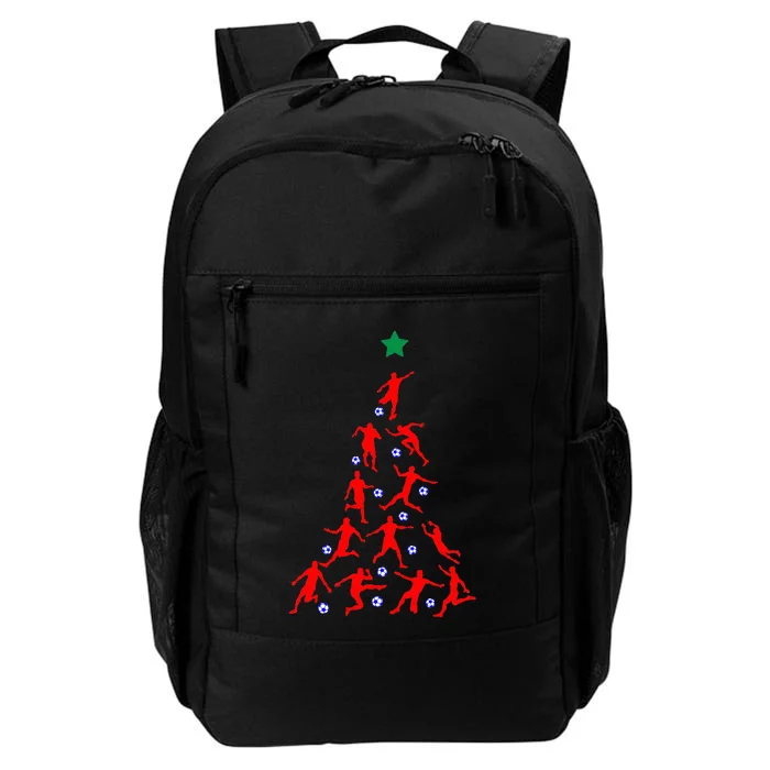 USA Christmas Soccer Jersey Xmas Tree Daily Commute Backpack