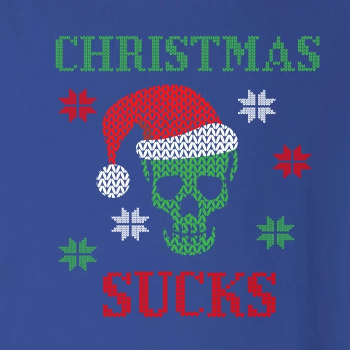 Ugly Christmas Sweater Christmas Sucks Funny Christmas Funny Gift Toddler Long Sleeve Shirt