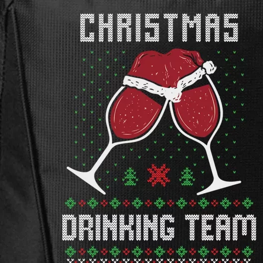 Ugly Christmas Sweater Alcohol Beer Ing Team Wine Meaningful Gift City Backpack