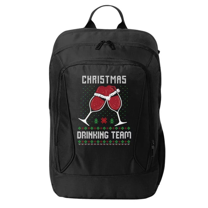 Ugly Christmas Sweater Alcohol Beer Ing Team Wine Meaningful Gift City Backpack