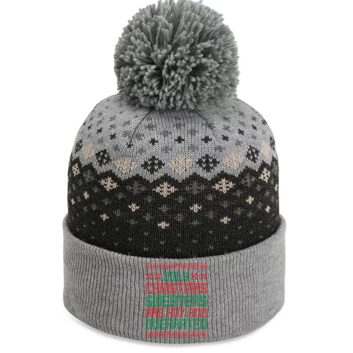 Ugly Christmas Sweaters Are Hot And Overrated The Baniff Cuffed Pom Beanie