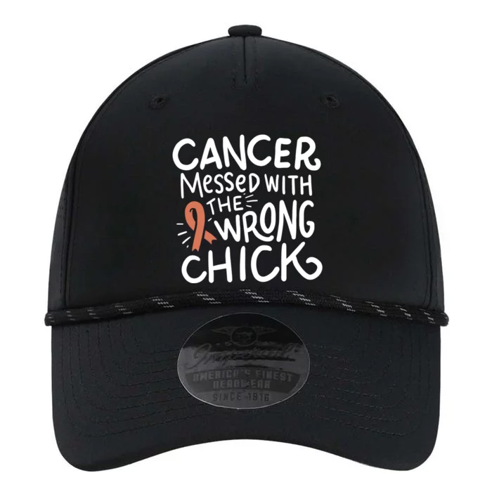 Uterine Cancer Survivor Fight Endometrial Chemo Gift Ribbon Gift Performance The Dyno Cap