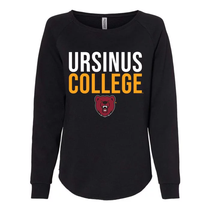 Ursinus College Stacked Womens California Wash Sweatshirt