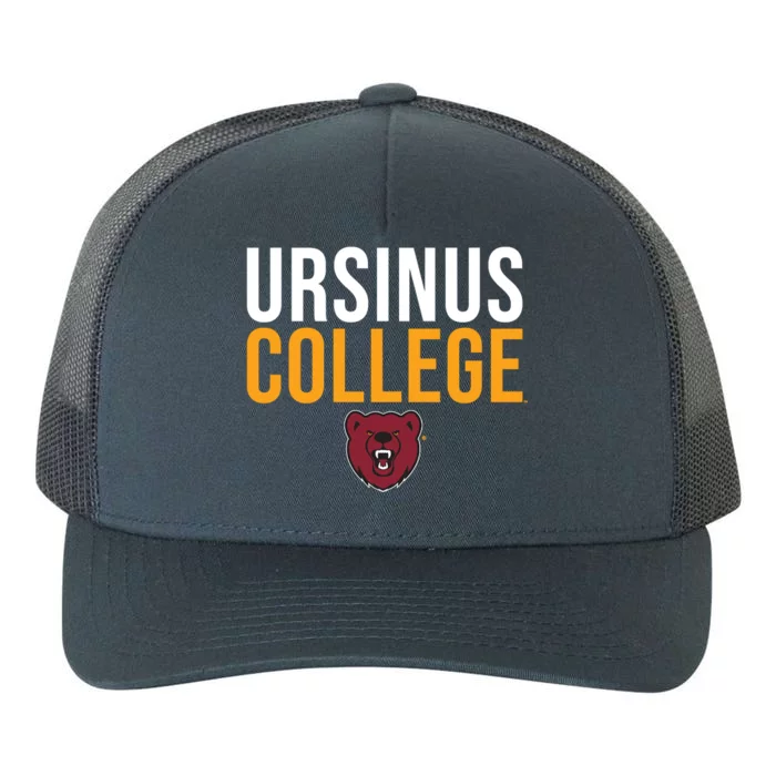 Ursinus College Stacked Yupoong Adult 5-Panel Trucker Hat