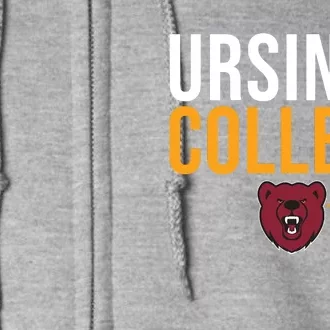 Ursinus College Stacked Full Zip Hoodie