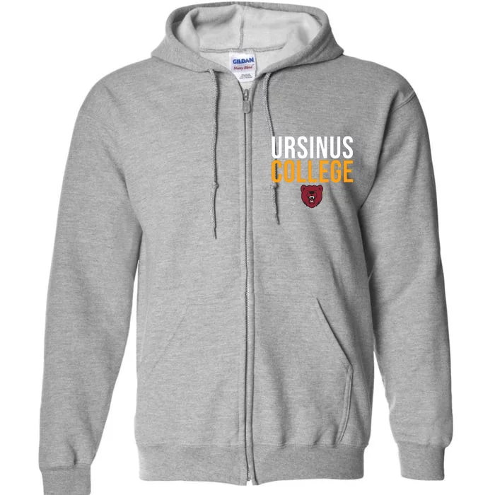 Ursinus College Stacked Full Zip Hoodie